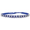 Pulsera Macramé en Acero Blanco