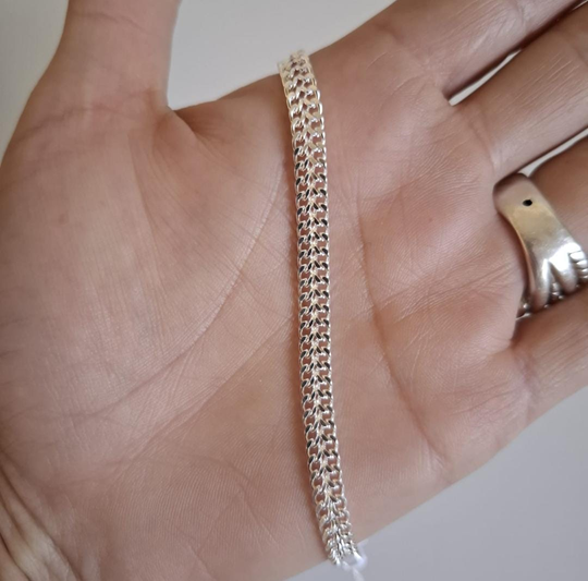 Pulsera Simo en Acero Blanco