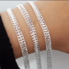 Pulsera Simo en Acero Blanco