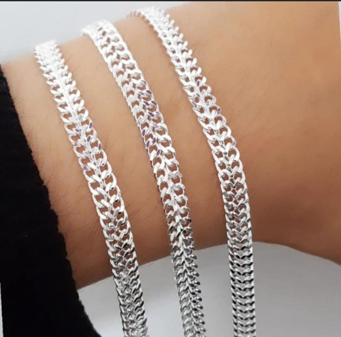 Pulsera Simo en Acero Blanco