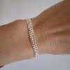 Pulsera Simo en Acero Blanco