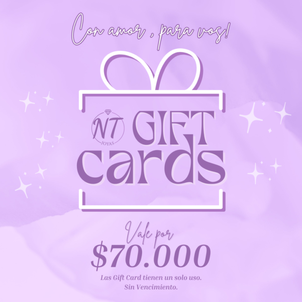 Gift Cards Natitere Joyas 6