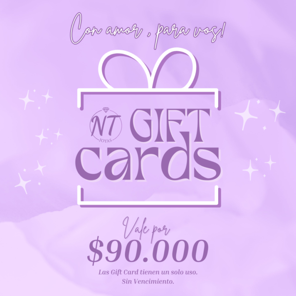 Gift Cards Natitere Joyas 8