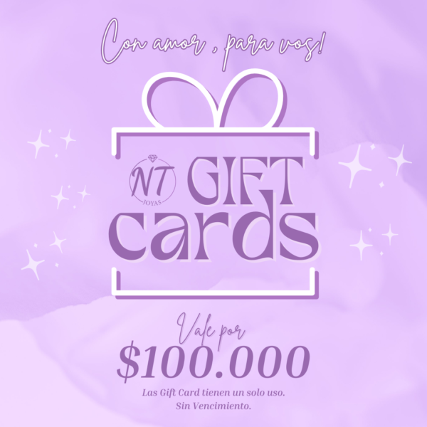 Gift Cards Natitere Joyas 9