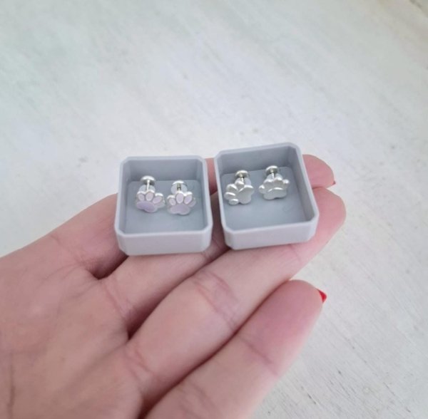 Abridores Patitas Perro - Enchapados Plata 925