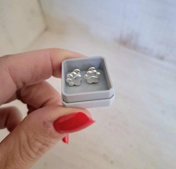 Abridores Patitas Perro - Enchapados Plata 925