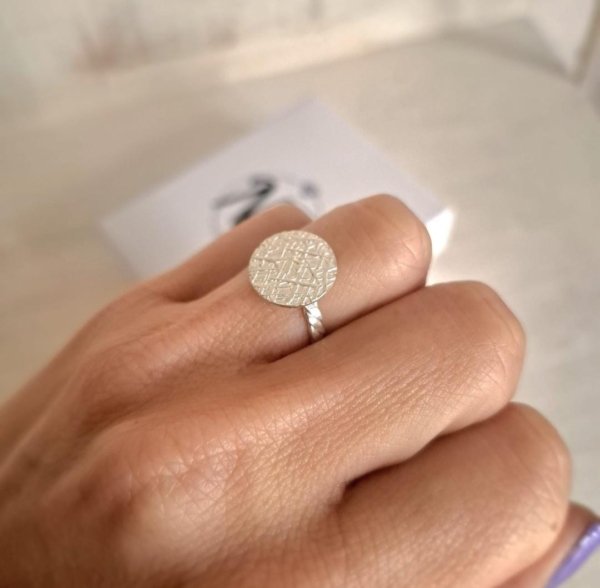 Anillo Círculo - Plata 925