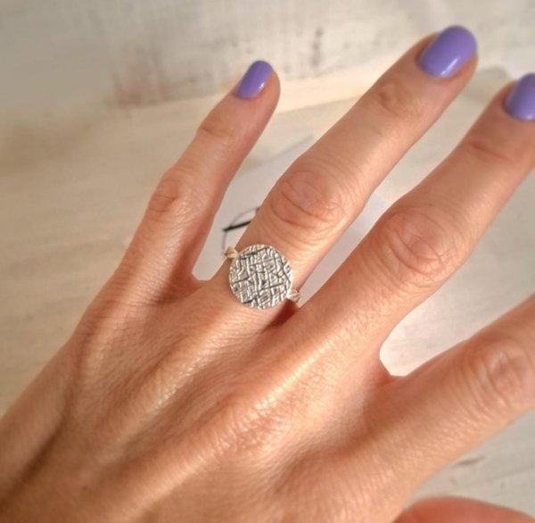 Anillo Círculo - Plata 925