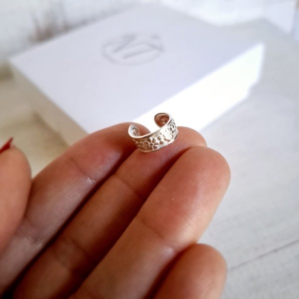 Cuff Flores Cuff Flores - Plata 925