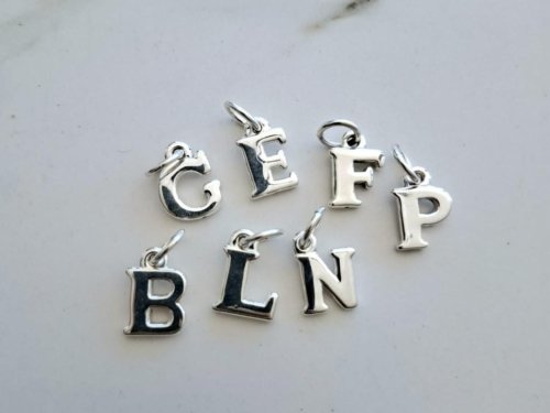 Dije Inicial - Plata 925