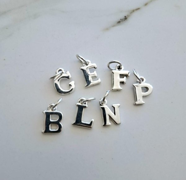 Dije Inicial Plata 925 Dije Inicial - Plata 925