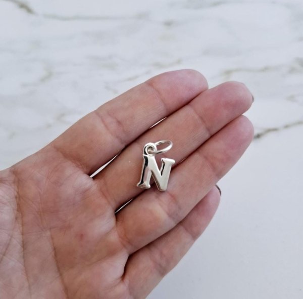 Dije Inicial Plata 925 Dije Inicial - Plata 925