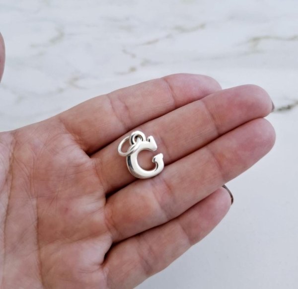 Dije Inicial Plata 925 Dije Inicial - Plata 925