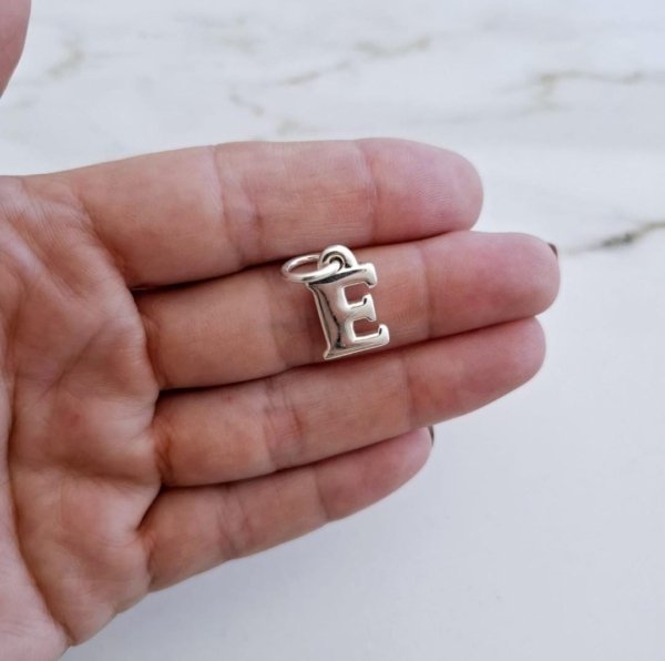 Dije Inicial Plata 925 Dije Inicial - Plata 925