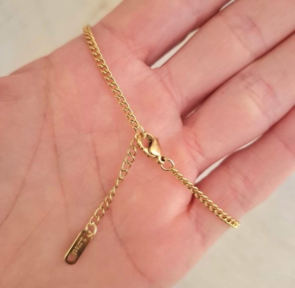 Pulsera Multicolor con Dije - Acero Dorado