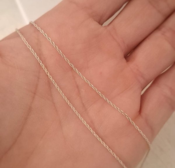 Cadena Tourbillon Fina - Plata 925