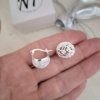 Aros Canasta Detalles - Plata 925