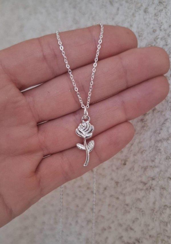 Conjunto Rosa - Acero Blanco