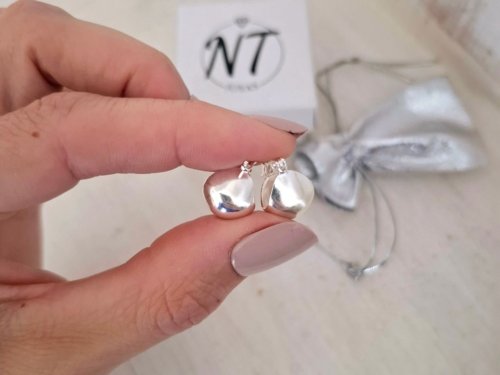 Aros Canastita Lisa Aros Canastita Lisa - Plata 925