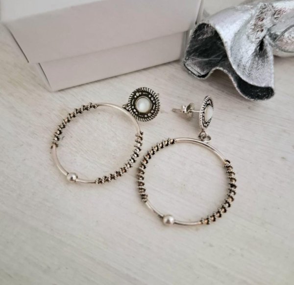 Aros Rippu en Plata 925 Aros Rippu - Plata 925