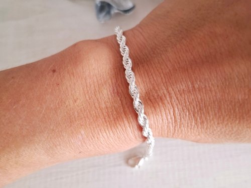 Pulsera Tourbillon - Acero Blanco