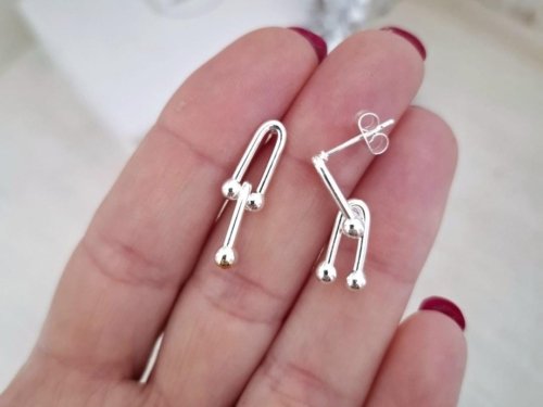 Aros Tuki - Acero Blanco