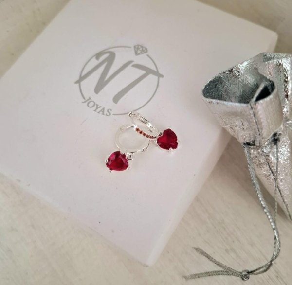 Aros Rubí - Acero Blanco Aros Rubí - Acero Blanco