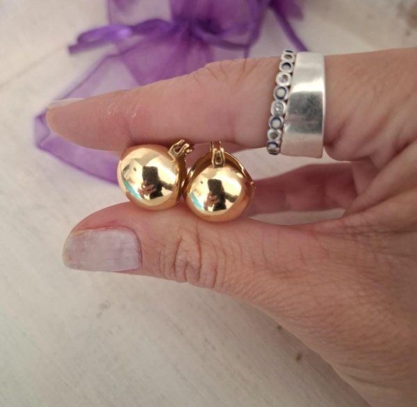 Aros Canasta en Acero Dorado y Aros Canasta en Acero Blanco Aros Canasta lisa- Acero Dorado y Acero Blanco