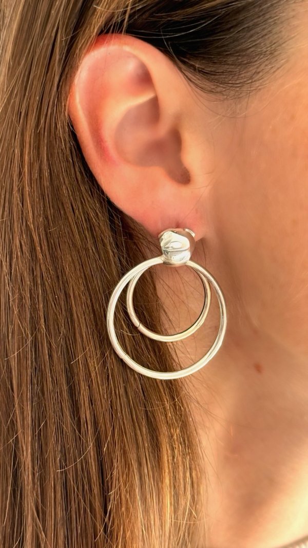 Aros Circulares- Acero Blanco